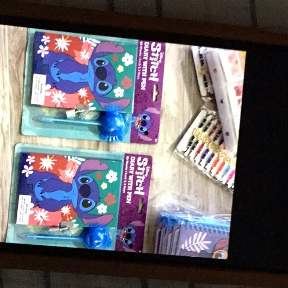 Stitch dairy with pen set